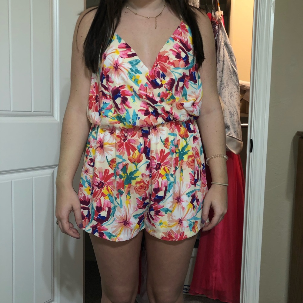 Floral Romper